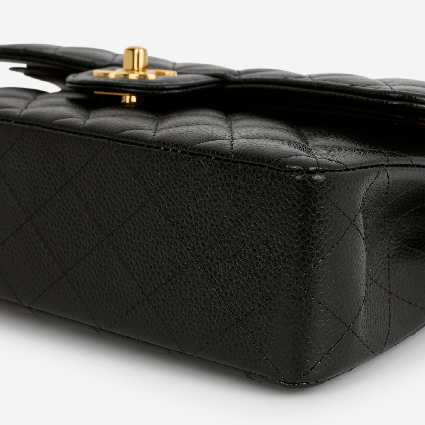 Chanel Small Classic Flap - Black Caviar | Gold Hardware - Bagista