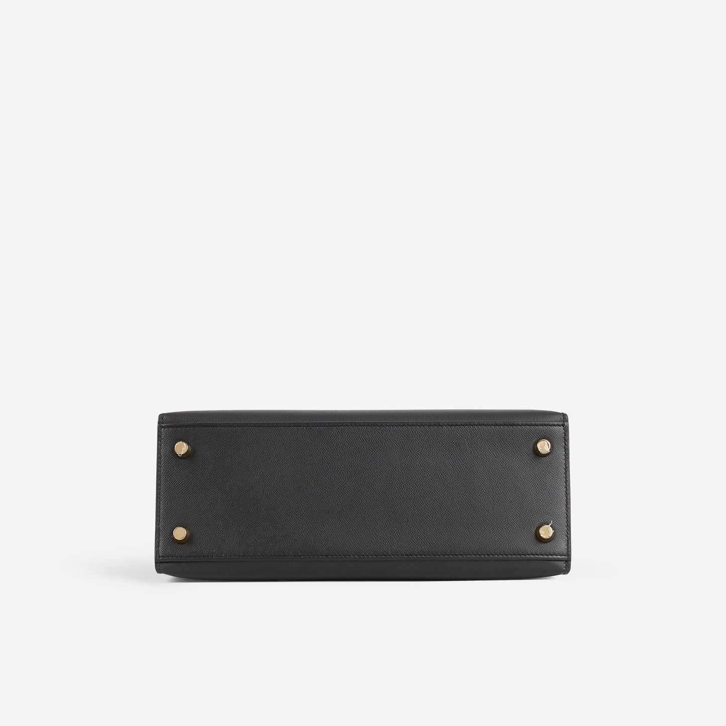 Hermès Verso Kelly - Black Madame / Gris Meyer Interior | Gold Hardware - Bagista