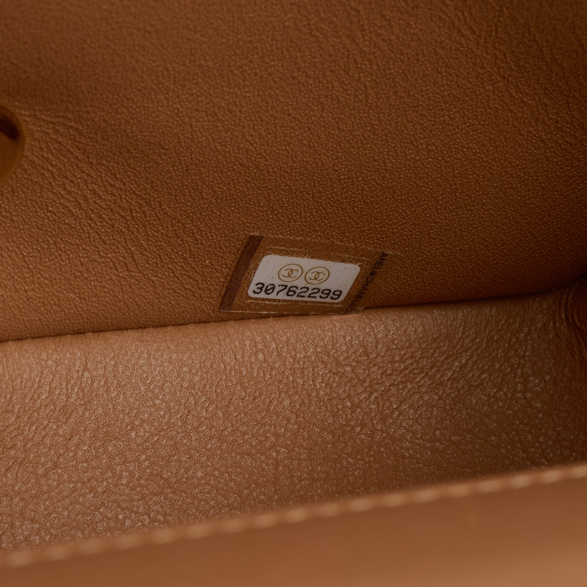 Chanel Mini Flap Rectangular - Caramel Lambskin | Champagne Gold Hardware - Bagista