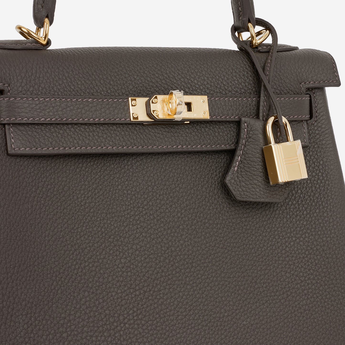 Hermès Kelly 25 - Bai Brun Togo | Gold Hardware - Bagista