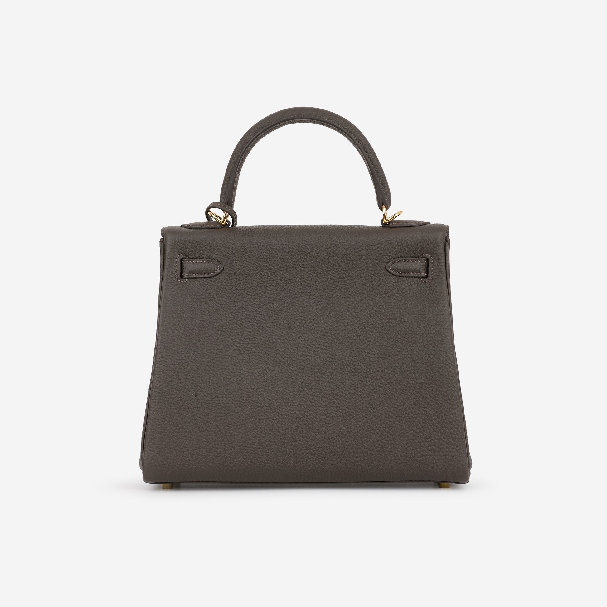 Hermès Kelly 25 - Bai Brun Togo | Gold Hardware - Bagista