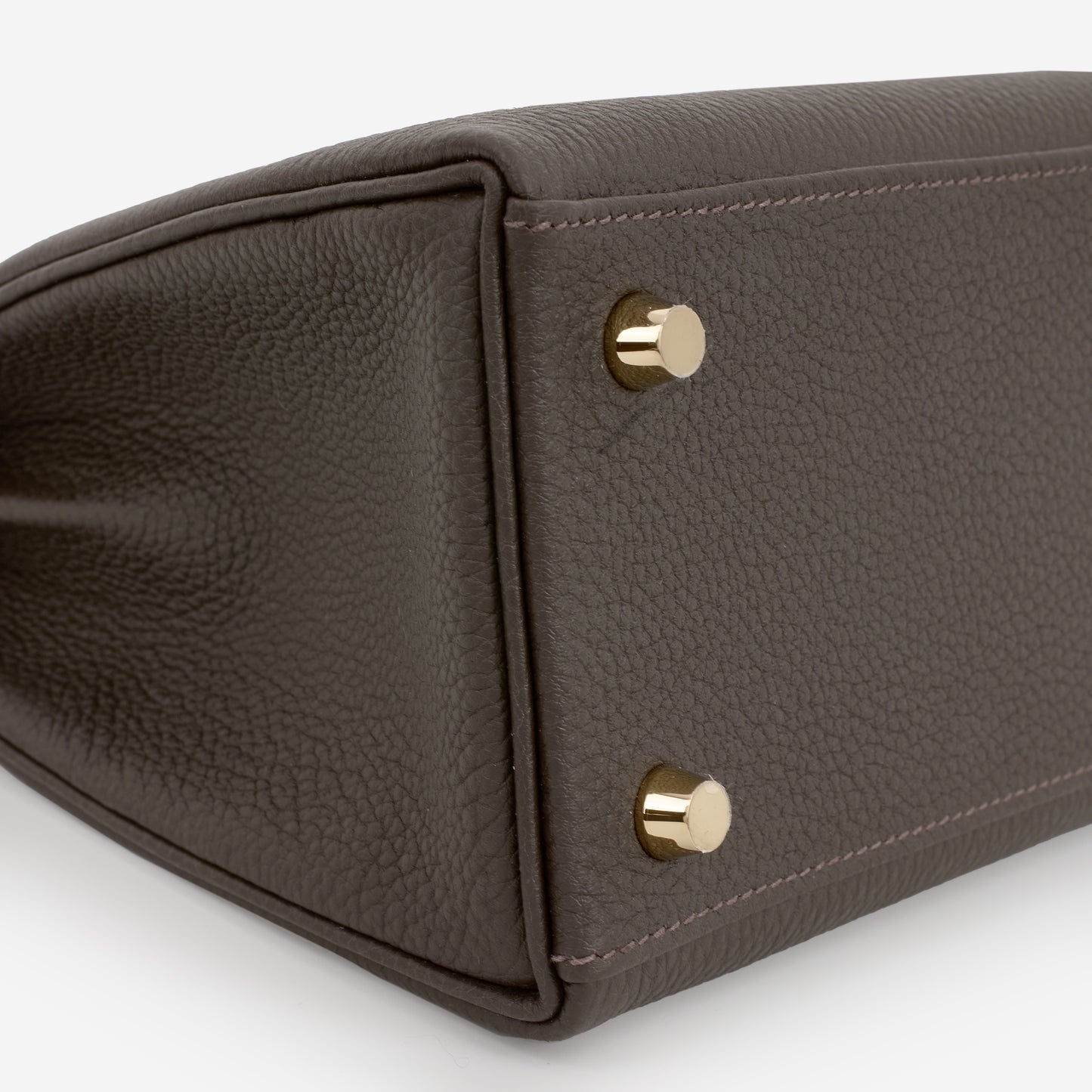 Hermès Kelly 25 - Bai Brun Togo | Gold Hardware - Bagista