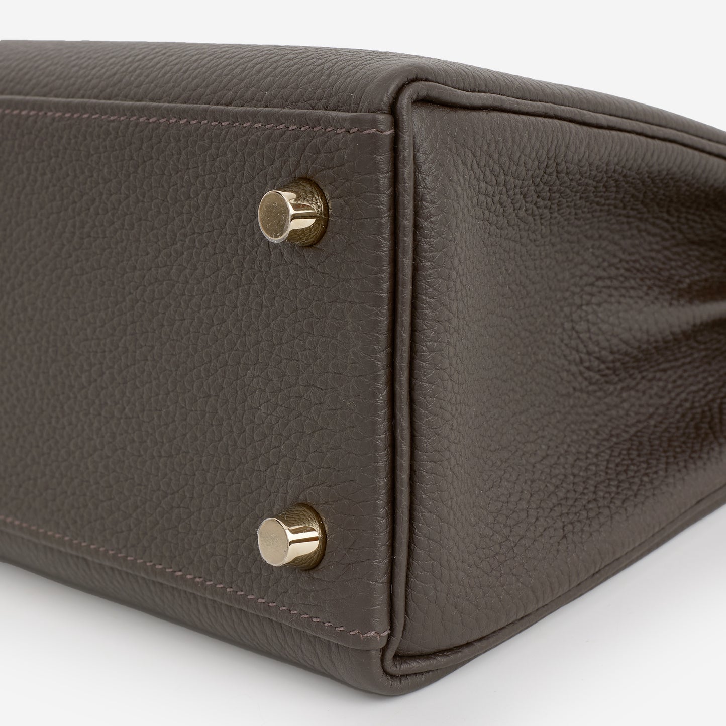 Hermès Kelly 25 - Bai Brun Togo | Gold Hardware - Bagista