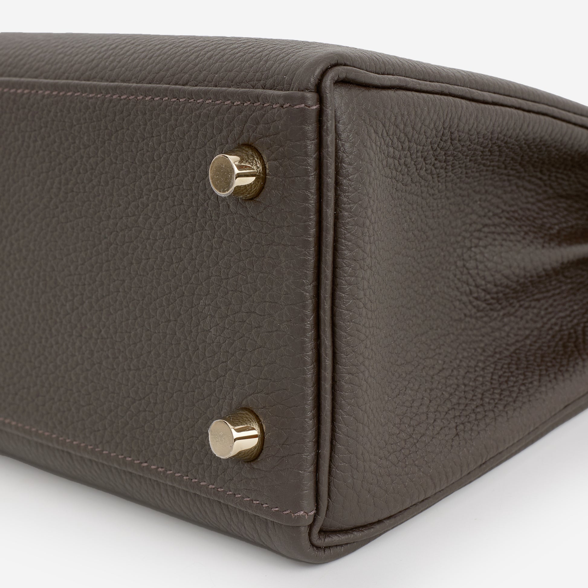 Hermès Kelly 25 - Bai Brun Togo | Gold Hardware - Bagista