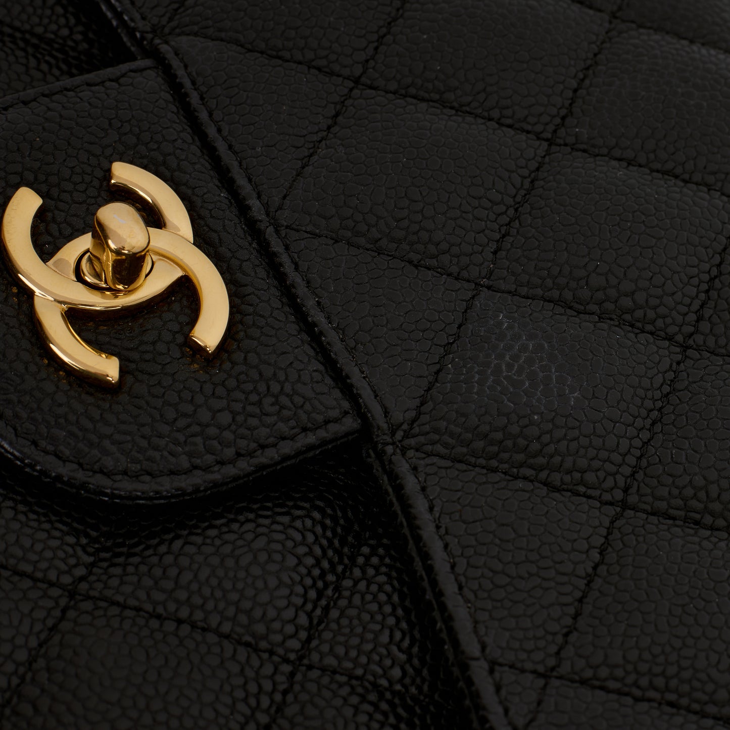 Chanel Jumbo Classic Double Flap - Black Caviar | Gold Hardware