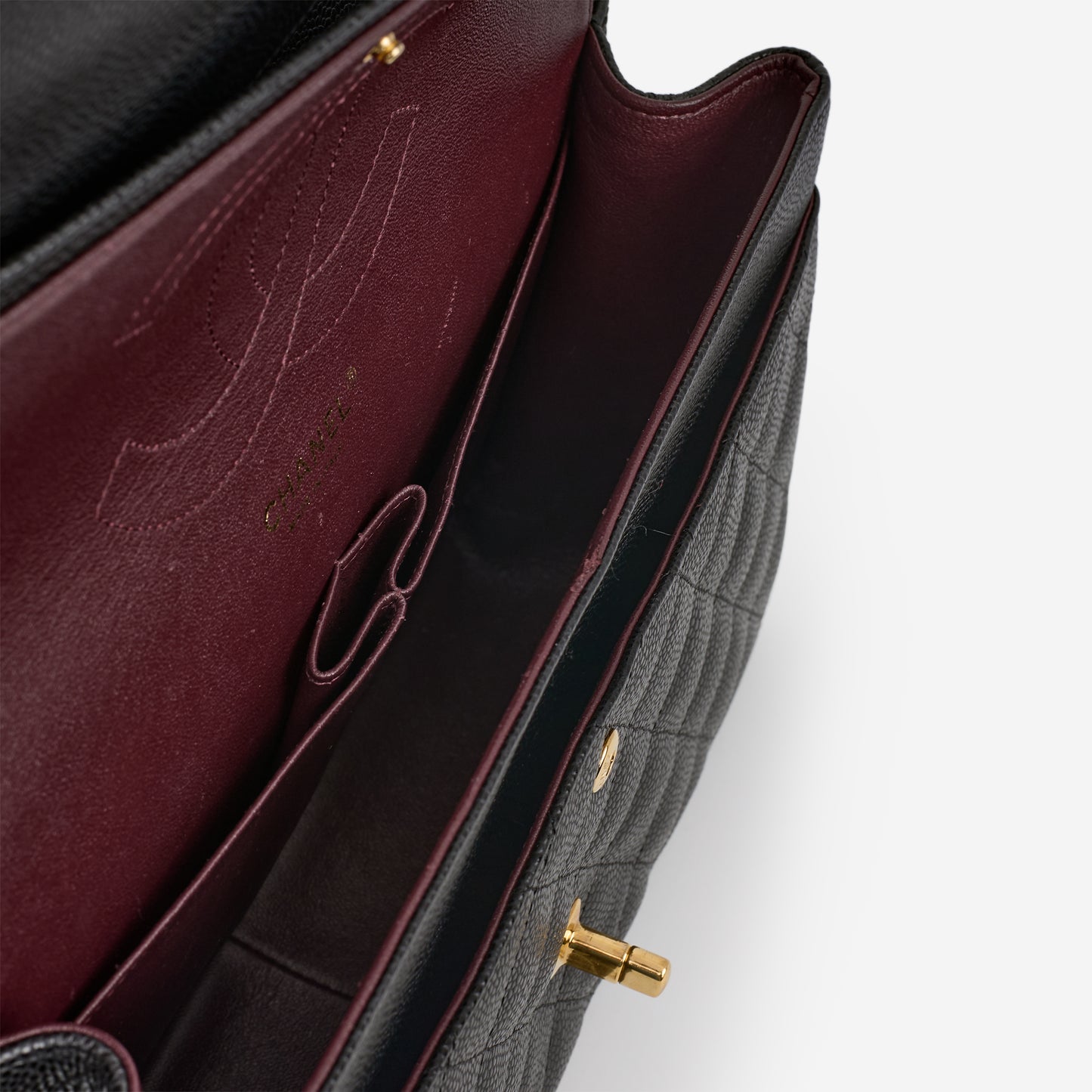 Chanel Jumbo Classic Double Flap - Black Caviar | Gold Hardware