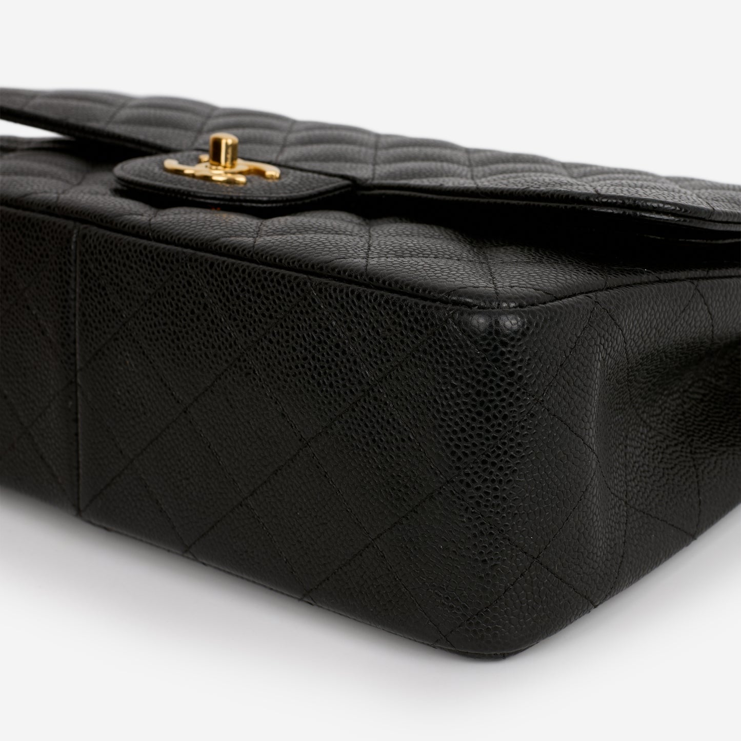 Chanel Jumbo Classic Double Flap - Black Caviar | Gold Hardware