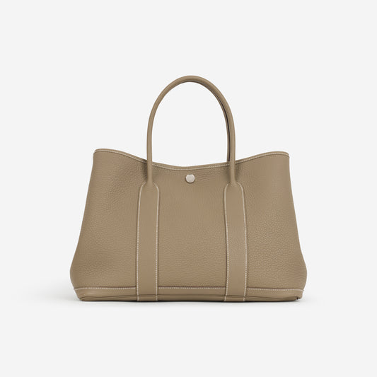 Hermès Garden Party 36 - Etoupe Negonda | Palladium Hardware
