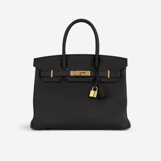 Hermès Birkin 30 - Noir Togo | Gold Hardware