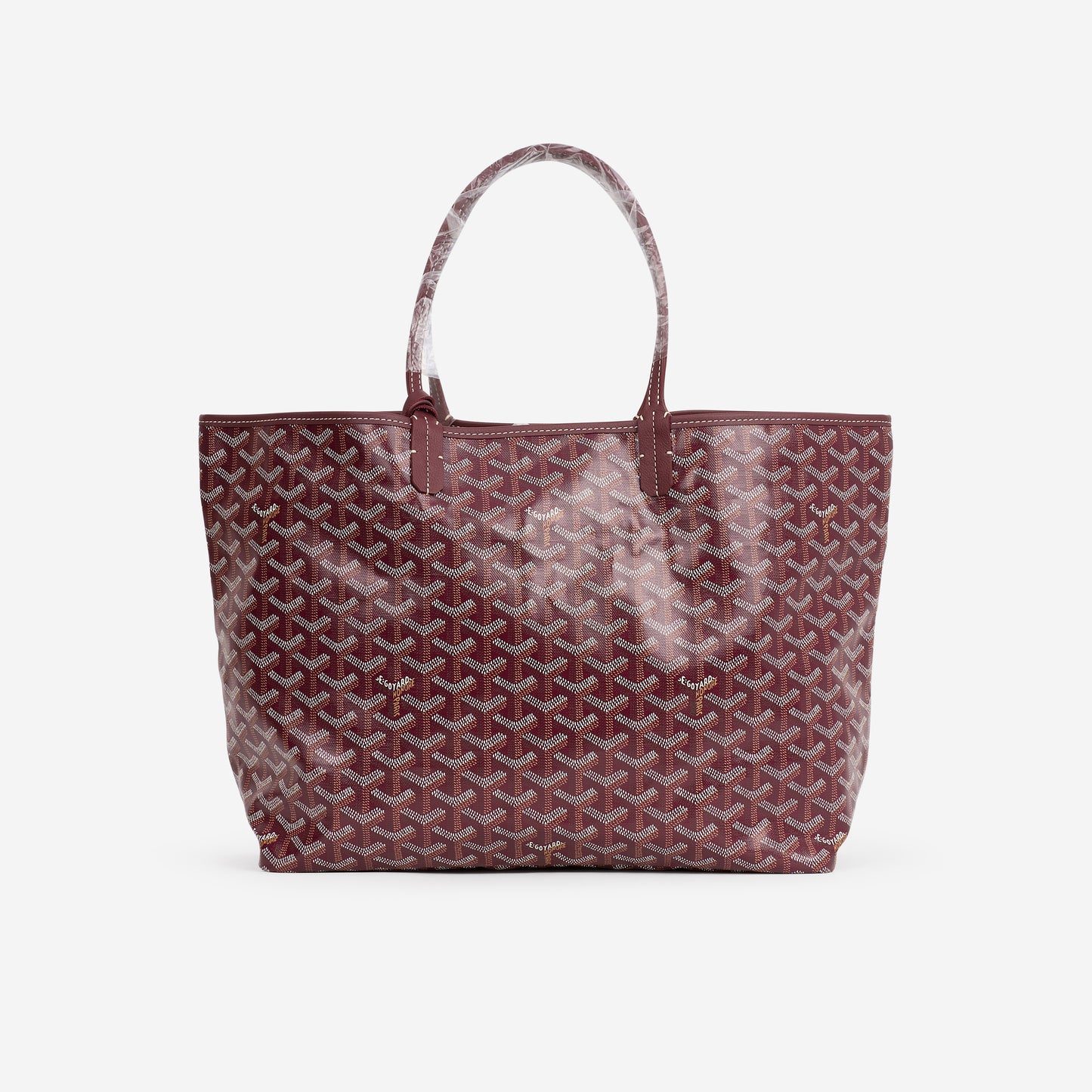 Goyard Saint Louis PM - Burdundy Goyardine Canvas | Palladium Hardware