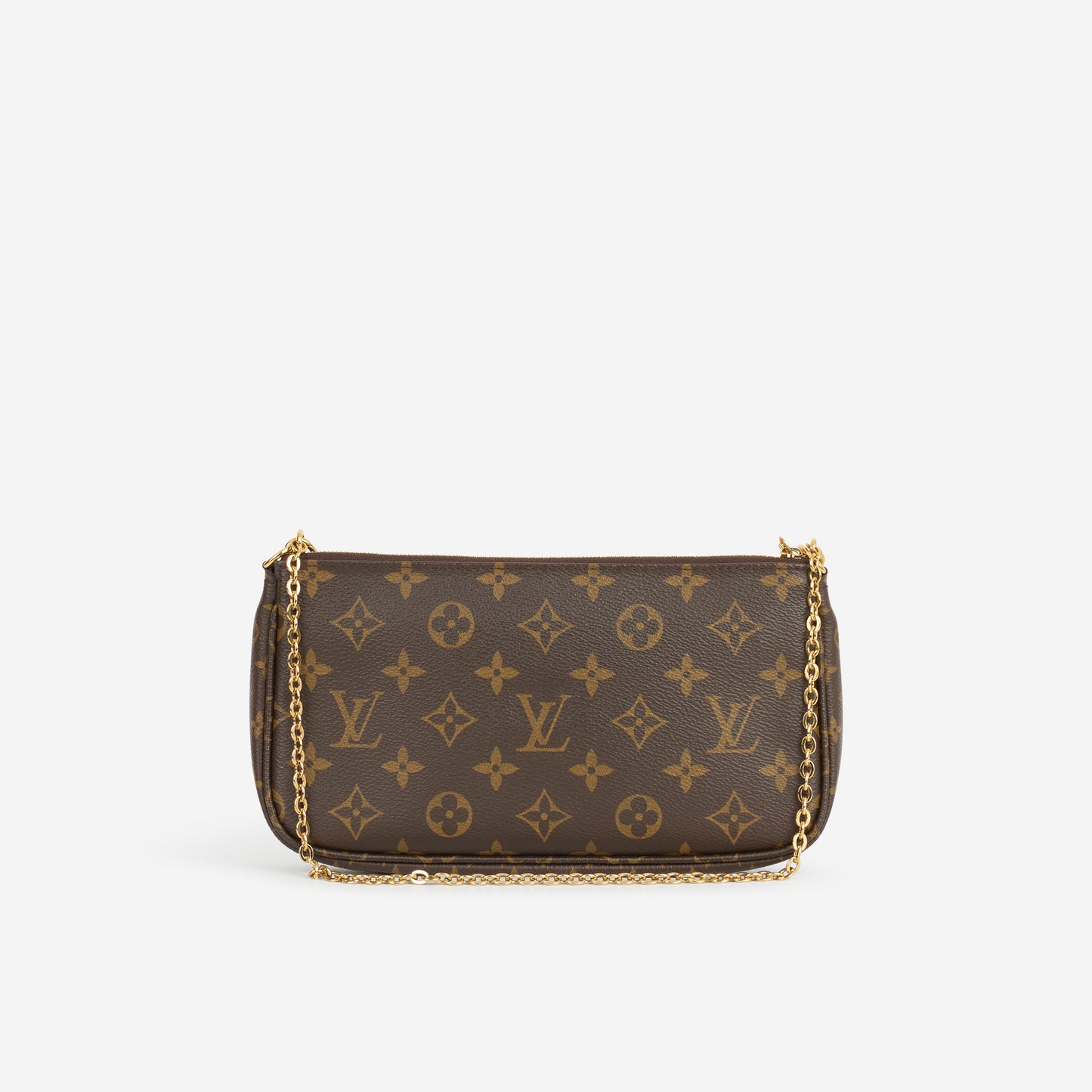 Louis Vuitton Multi Pochette Monogram - Khaki Strap | Gold Hardware