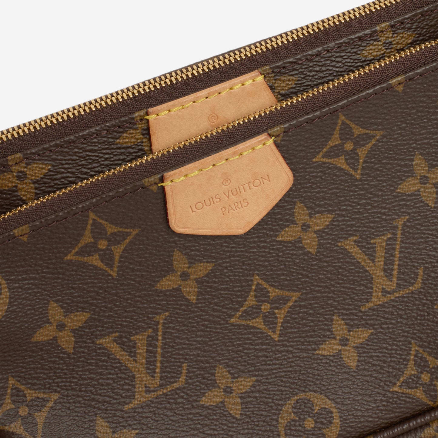 Louis Vuitton Multi Pochette Monogram - Khaki Strap | Gold Hardware