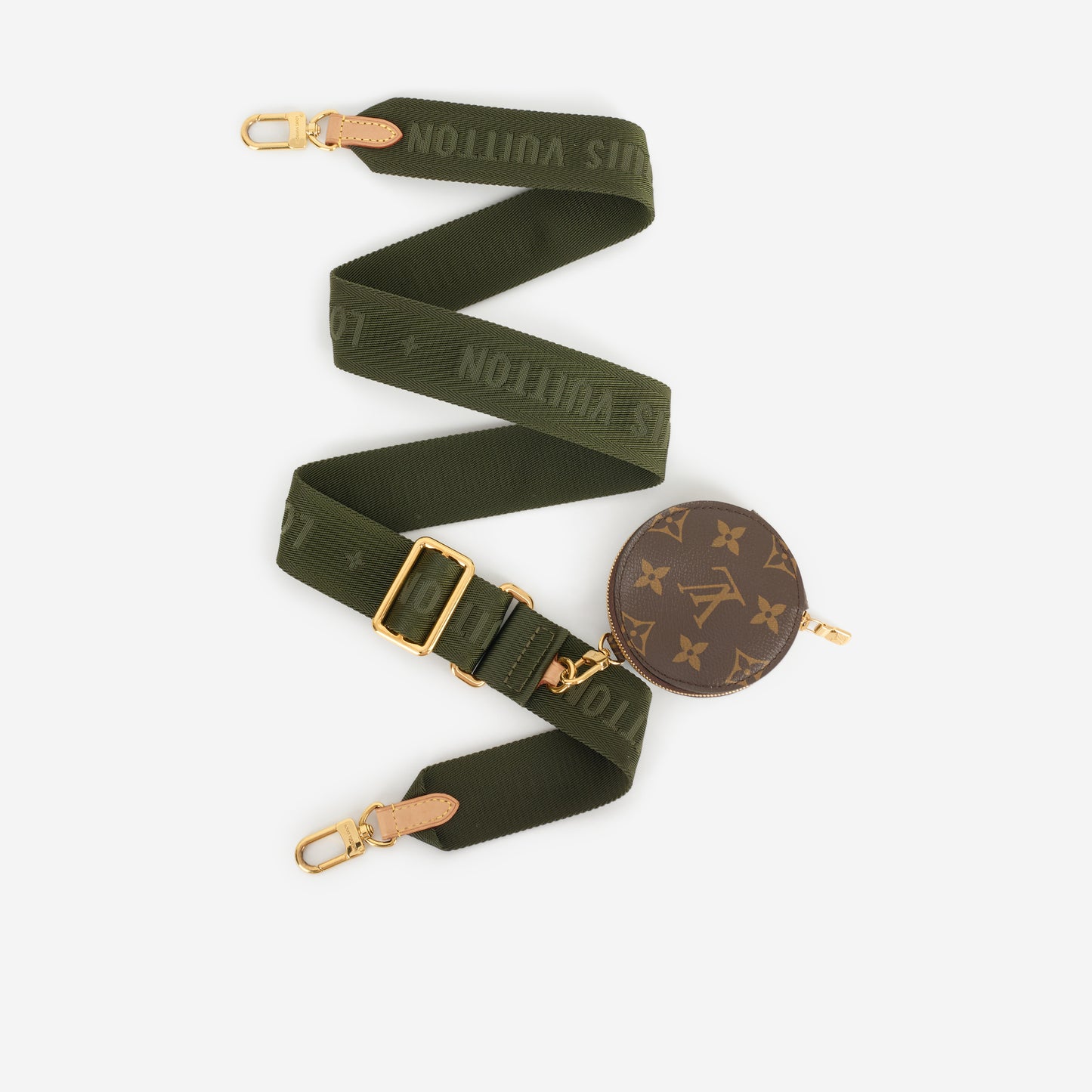 Louis Vuitton Multi Pochette Monogram - Khaki Strap | Gold Hardware