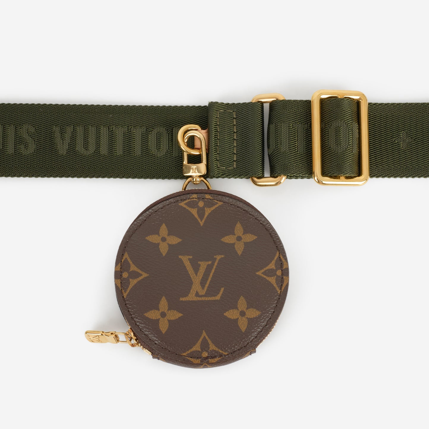 Louis Vuitton Multi Pochette Monogram - Khaki Strap | Gold Hardware