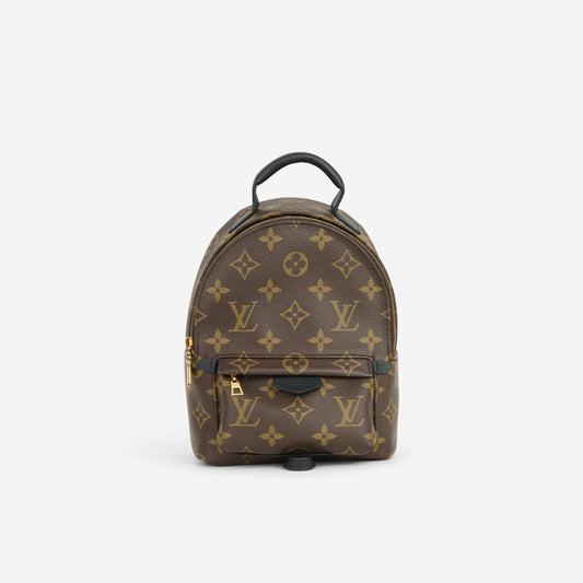 Louis Vuitton Mini Palm Spring Backpack - Monogram Canvas | Gold Hardware