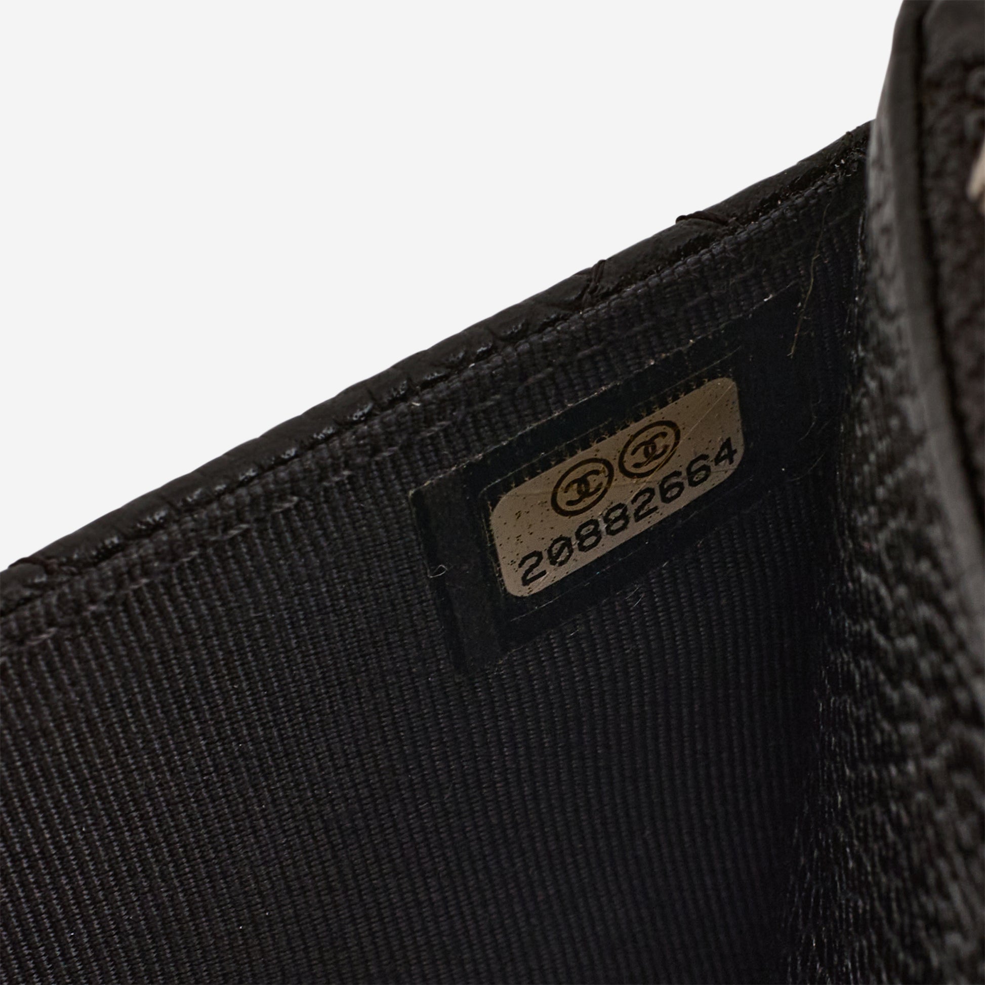 Chanel Classic Wallet on Chain - Black Caviar | Silver Hardware - Bagista