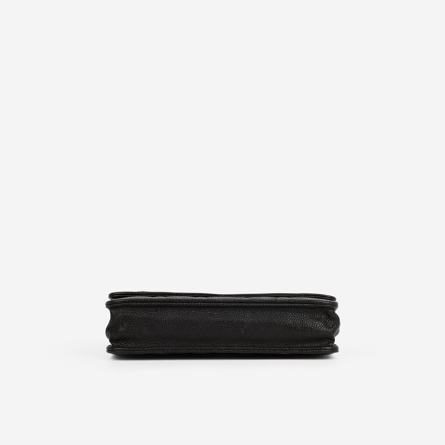Chanel Classic Wallet on Chain - Black Caviar | Silver Hardware - Bagista