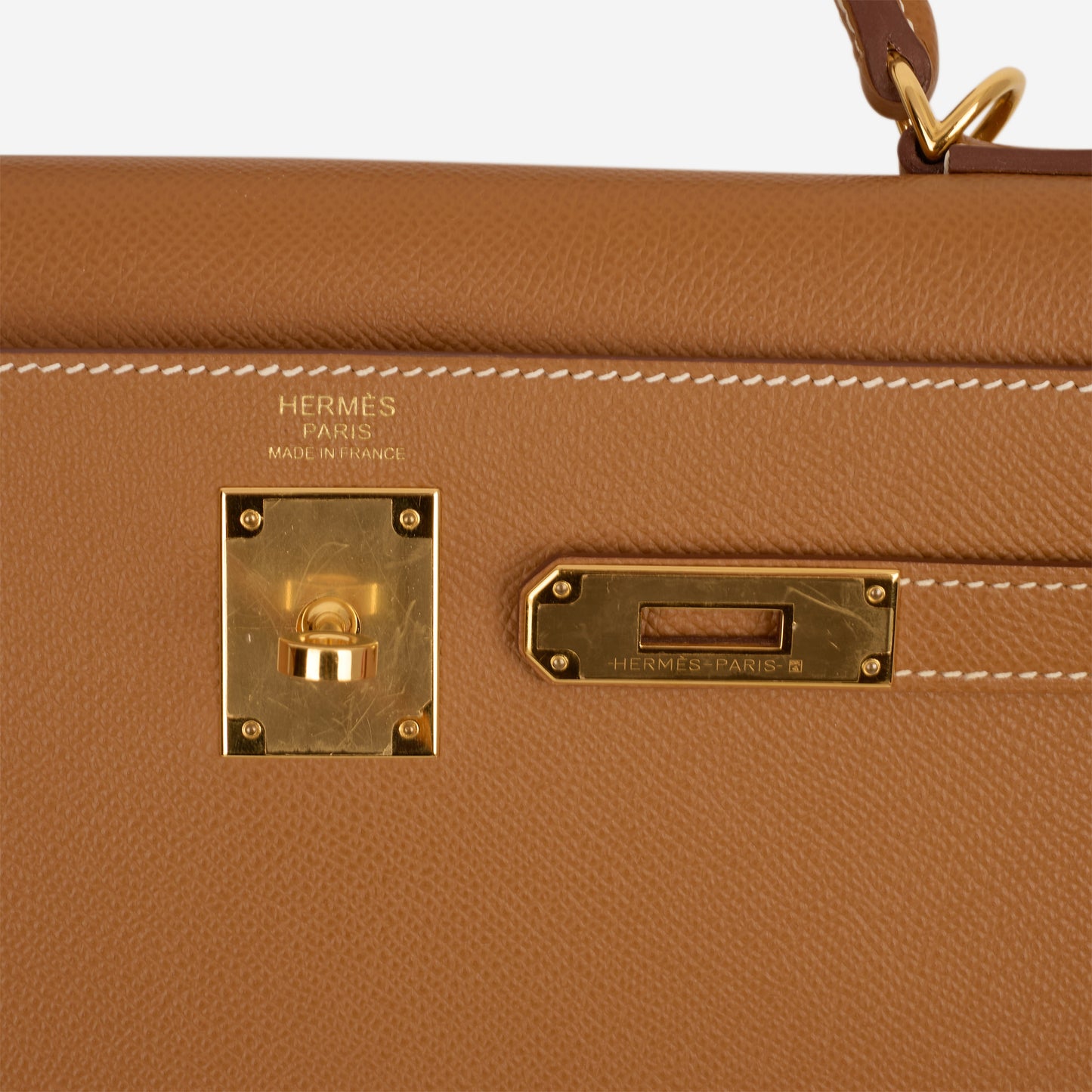 Hermès Kelly 32 - Gold Epsom | Gold Hardware - Bagista