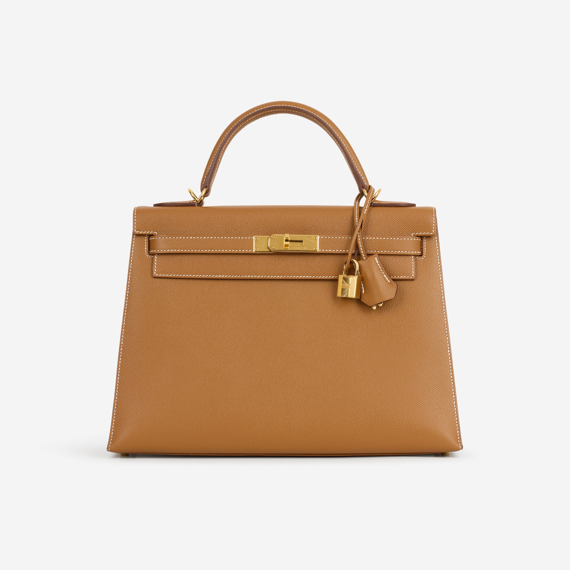 Hermès Kelly 32 - Gold Epsom | Gold Hardware - Bagista