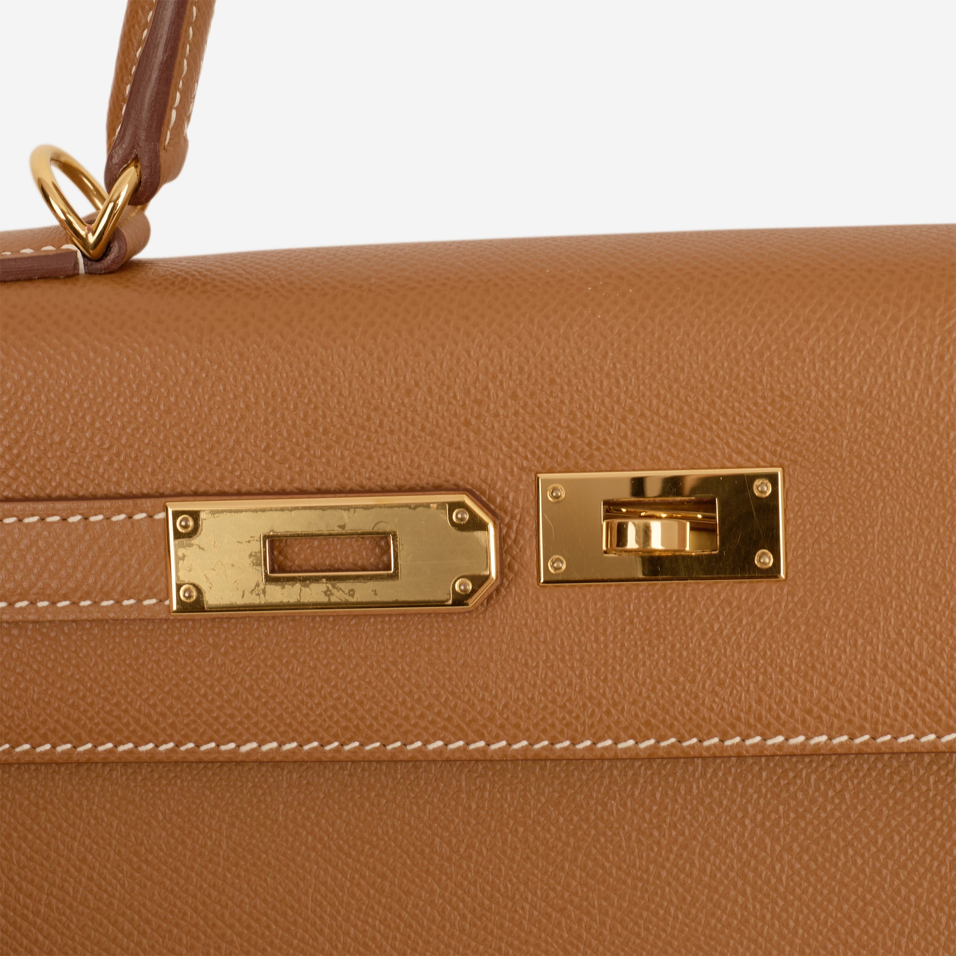 Hermès Kelly 32 - Gold Epsom | Gold Hardware - Bagista