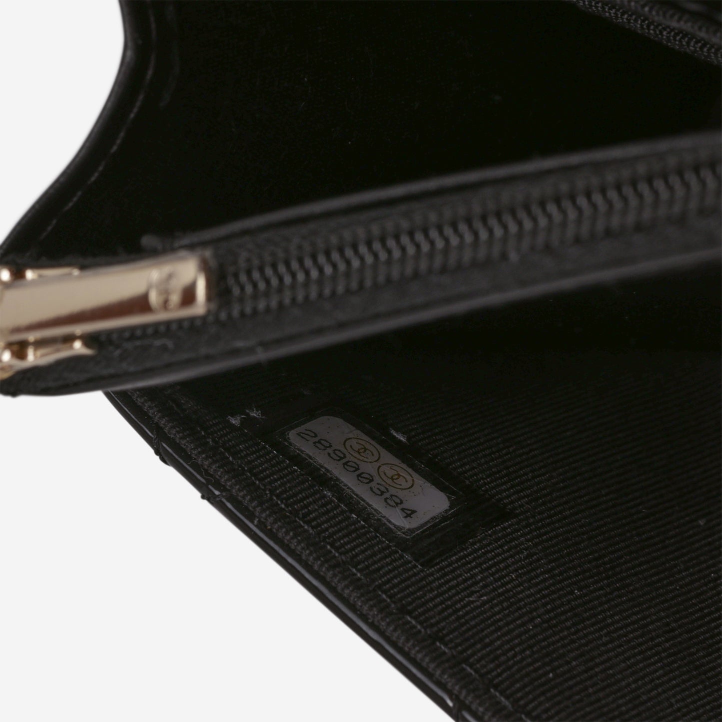 Chanel Classic Wallet on Chain - Black Patent | Champagne Gold Hardware