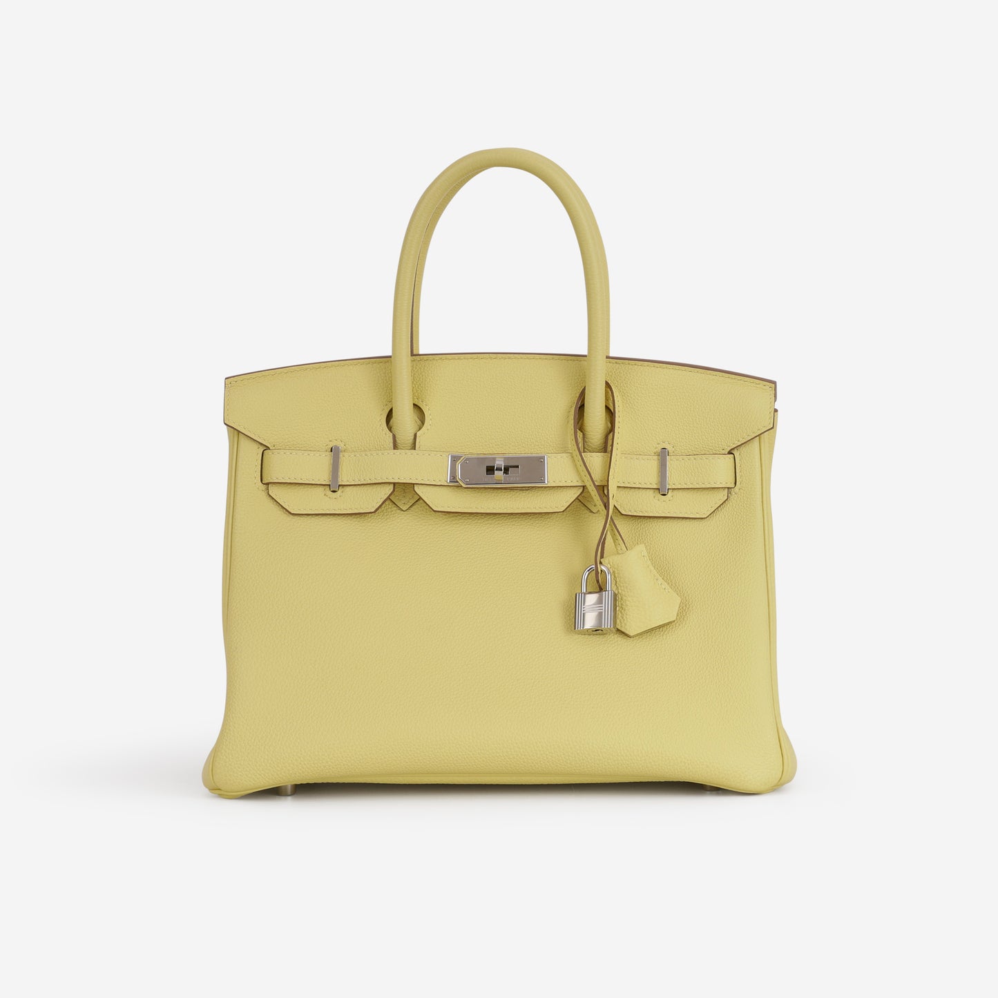 Hermès Birkin 30 - Jaune Poussin Togo | Palladium Hardware