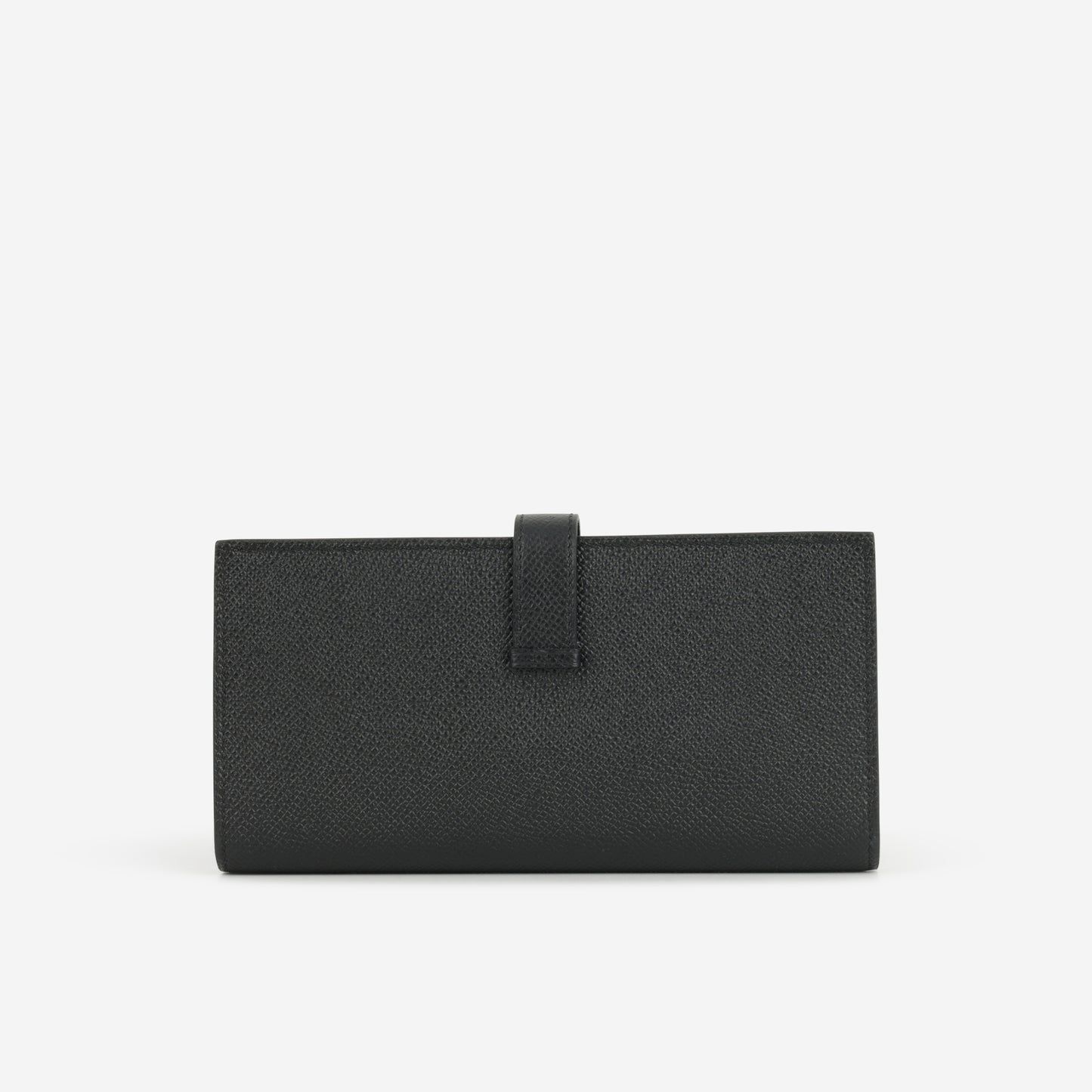 Hermès Bearn Wallet - Black Epsom | Palladium Hardware