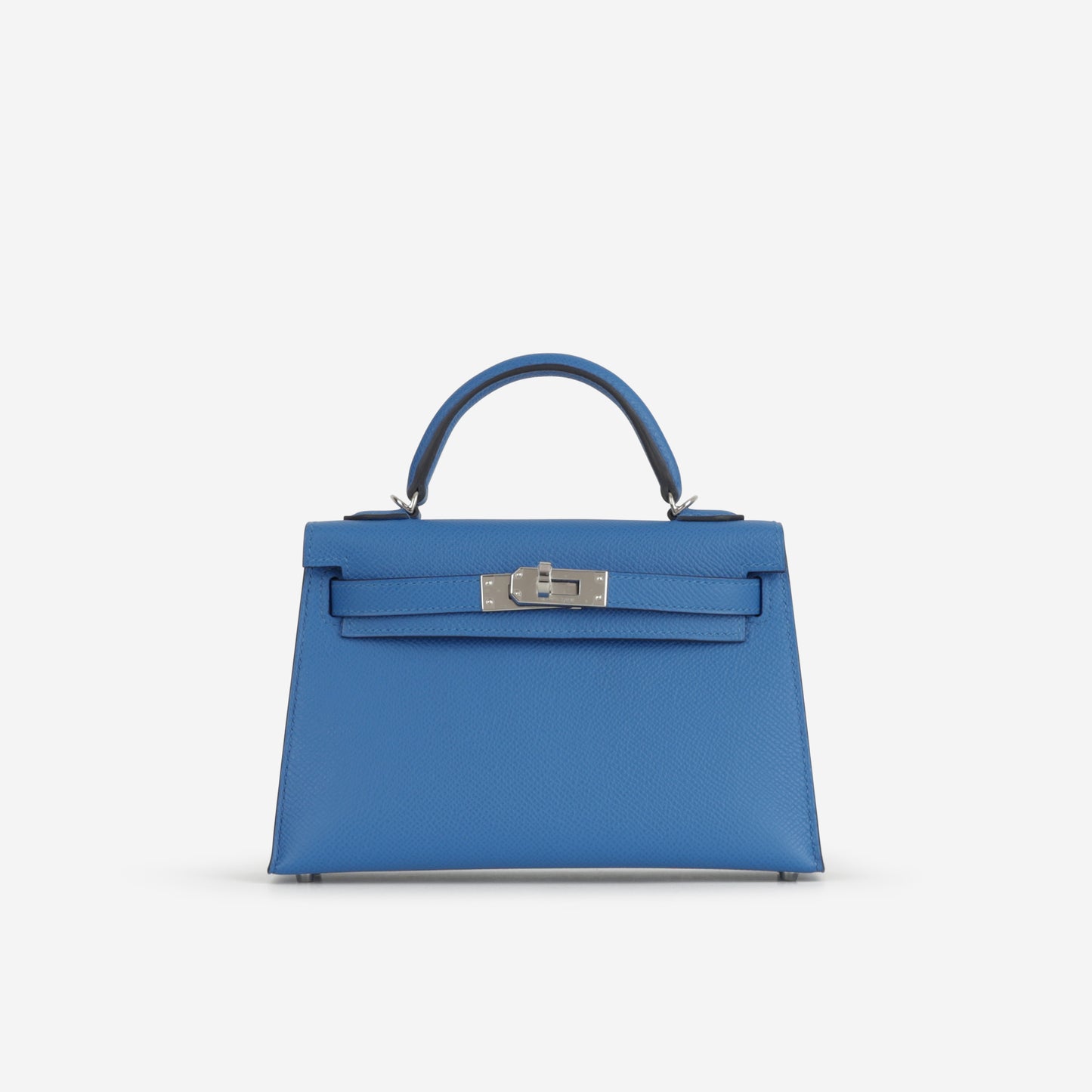 Hermés Mini Kelly - Bleu Zellige Epsom | Palladium Hardware