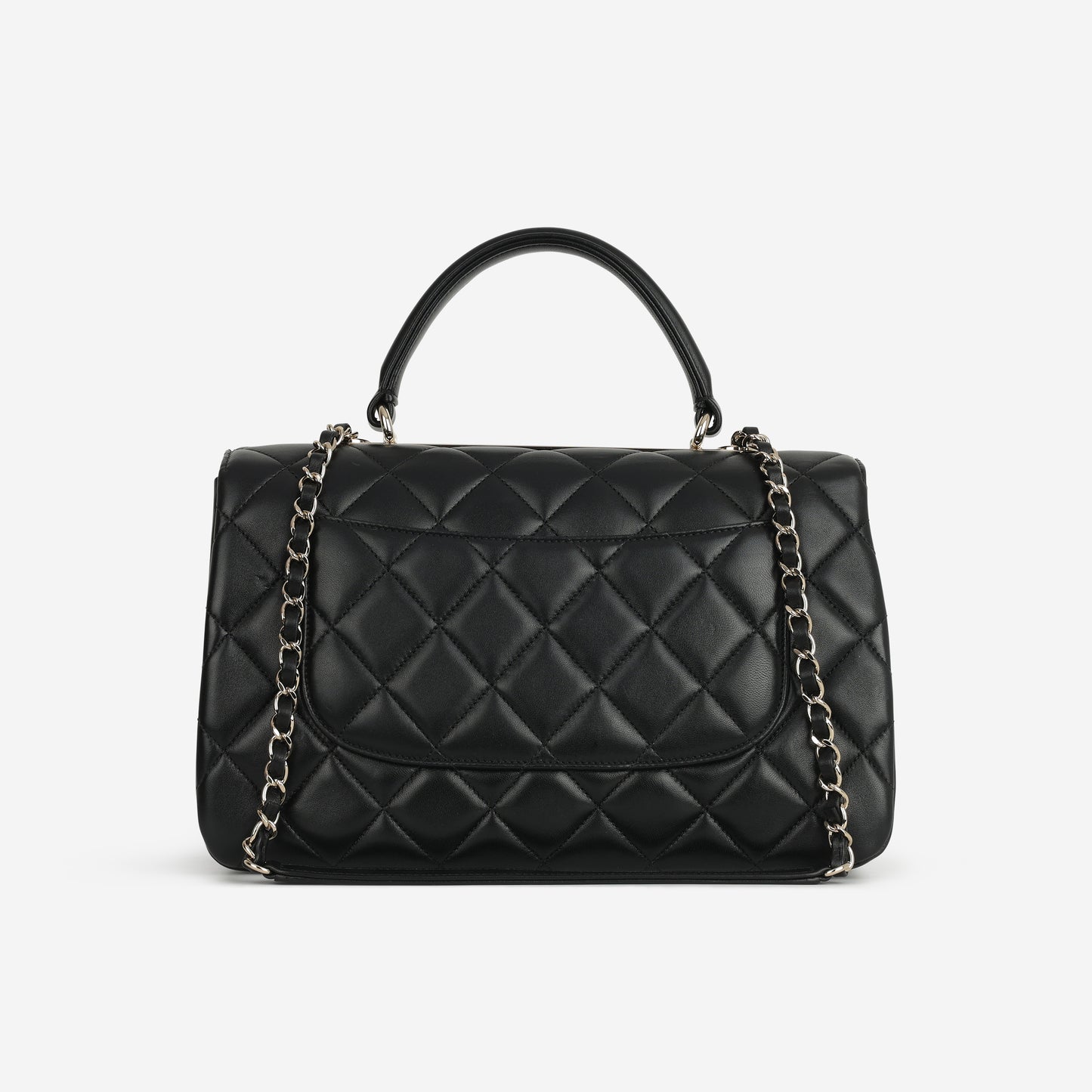 Chanel Medium Trendy CC Flap Bag - Black Lambskin | Champagne Gold Hardware