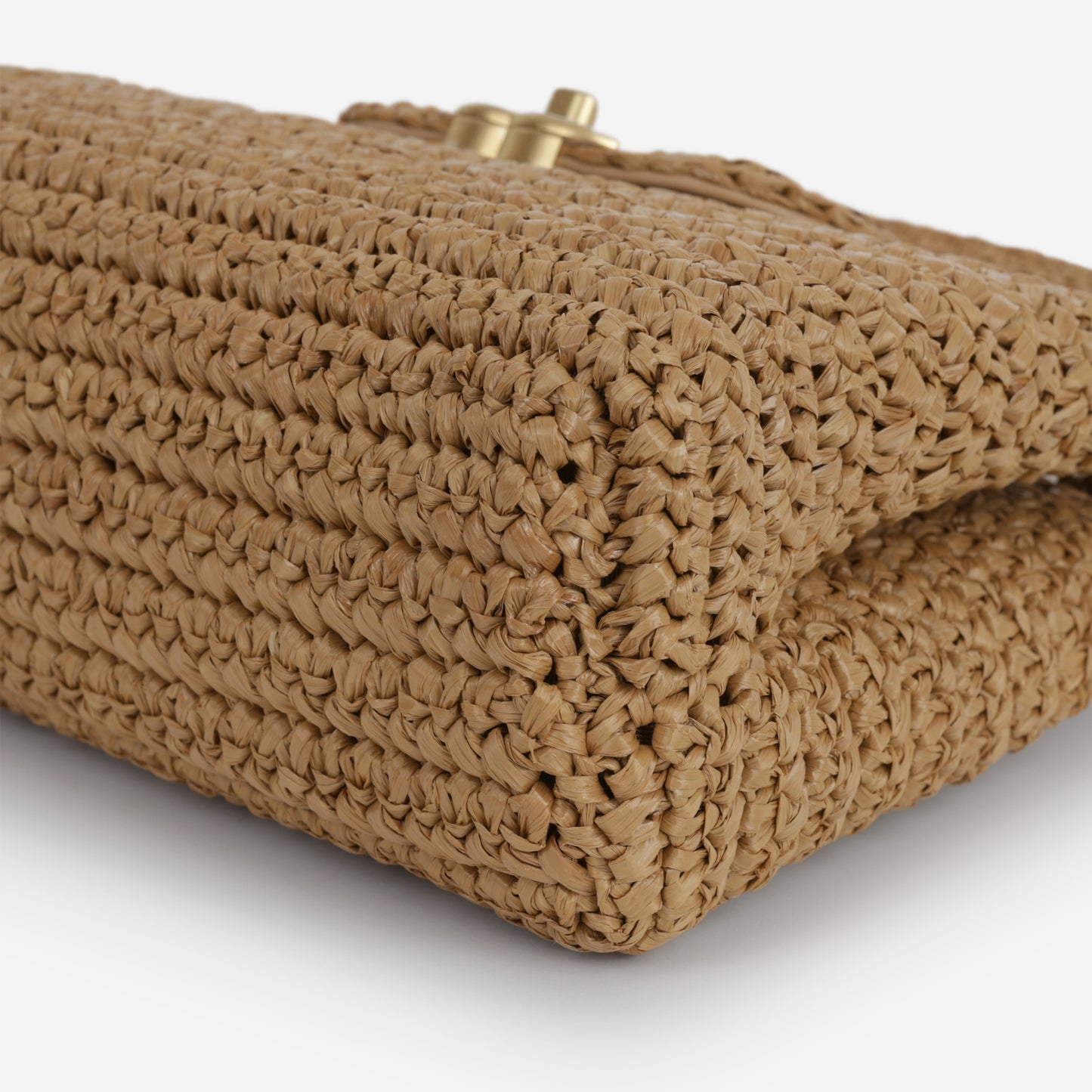 Chanel Small Kelly Re-Edition - Braided Raffia | Gold Hardware