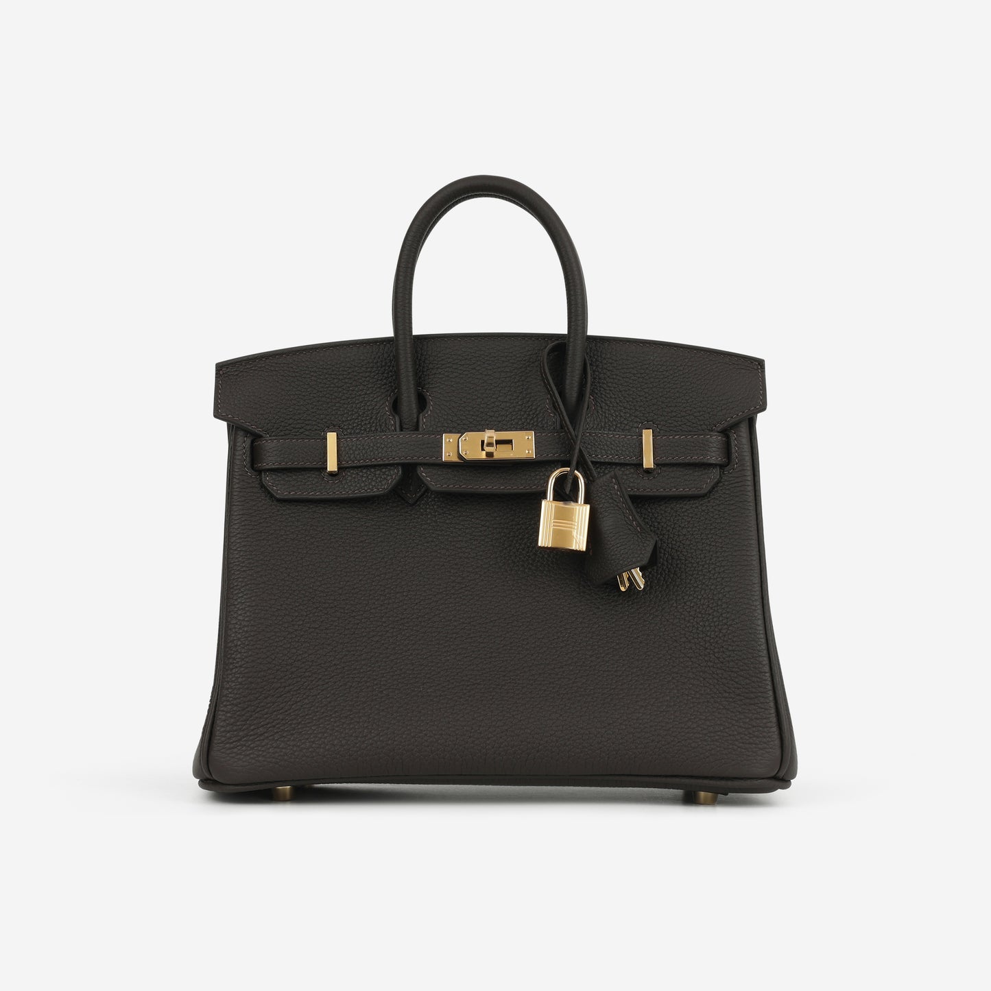Hermès Birkin 25 - Bai Brun Togo | Gold Hardware