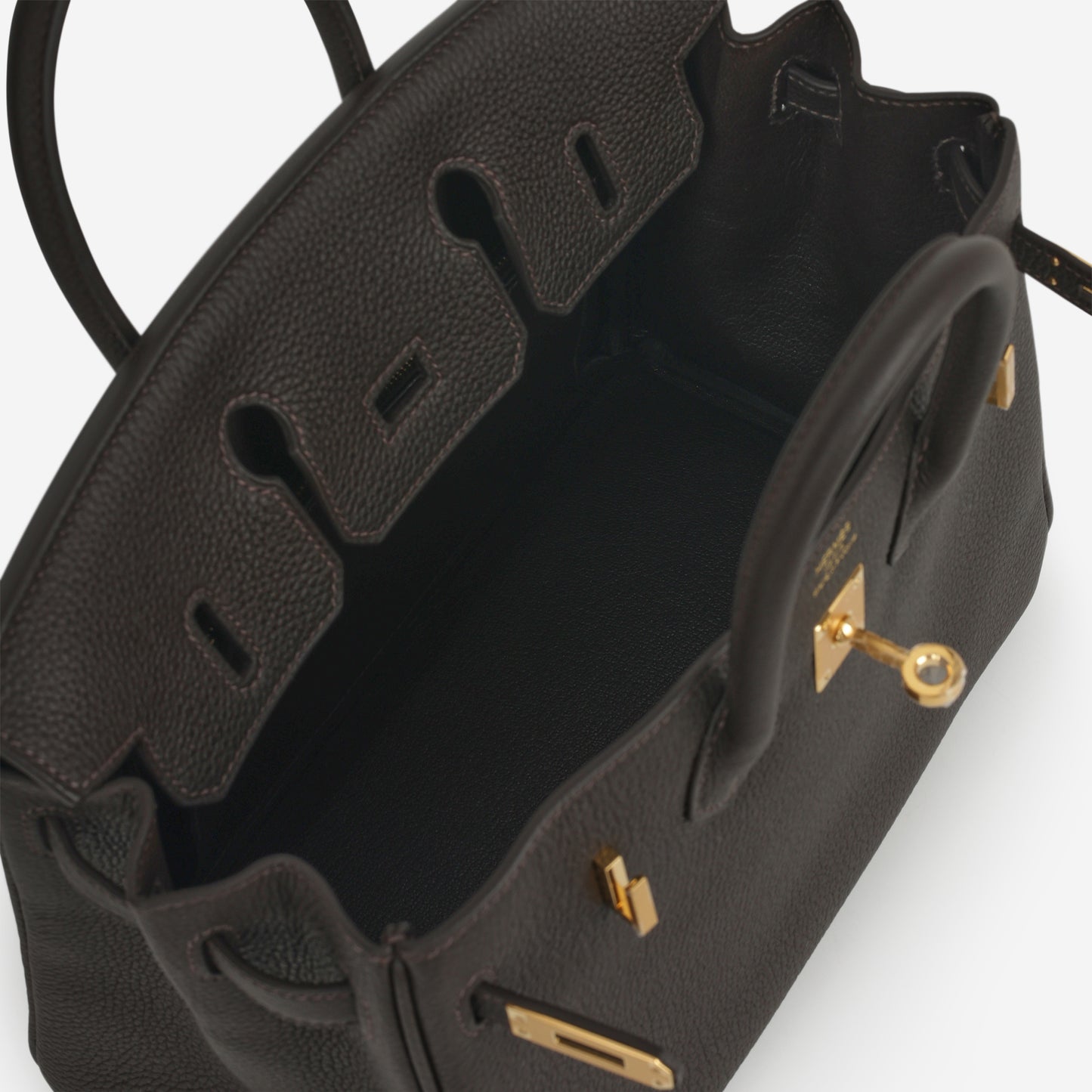 Hermès Birkin 25 - Bai Brun Togo | Gold Hardware