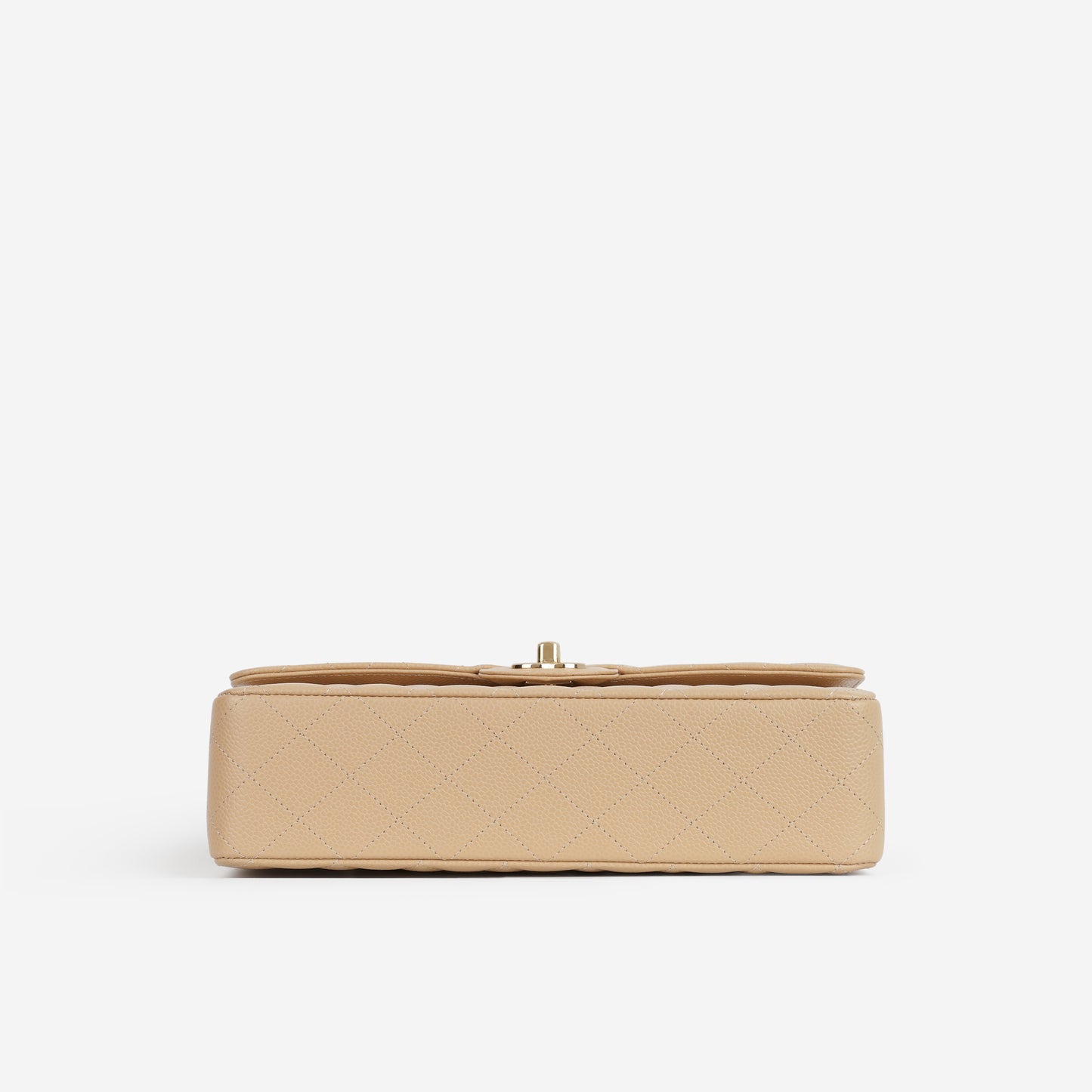 Chanel Medium Classic Flap - Beige Clair Caviar | Gold Hardware