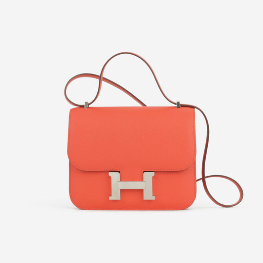 Hermès Constance 18 - Capucines Epsom | Palladium Hardware