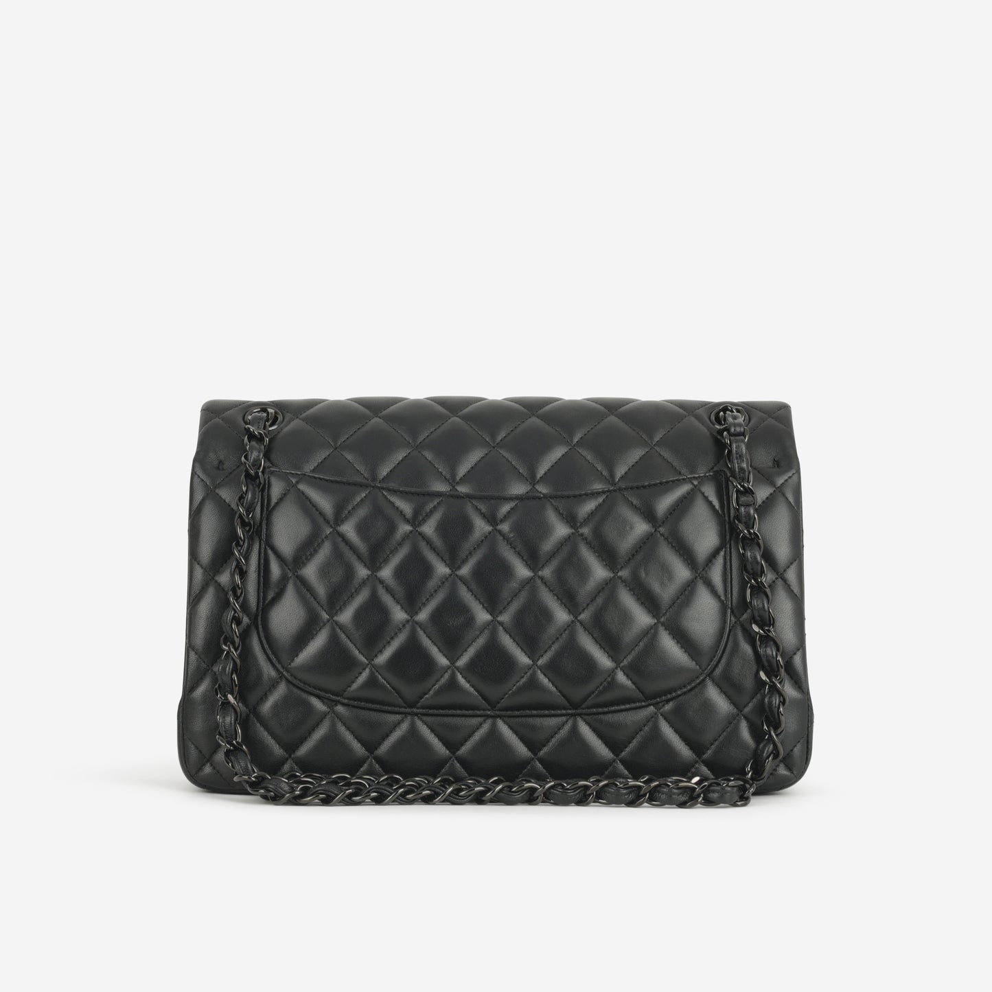 Chanel Jumbo Classic Flap - So Black Lambskin | Tonal Hardware