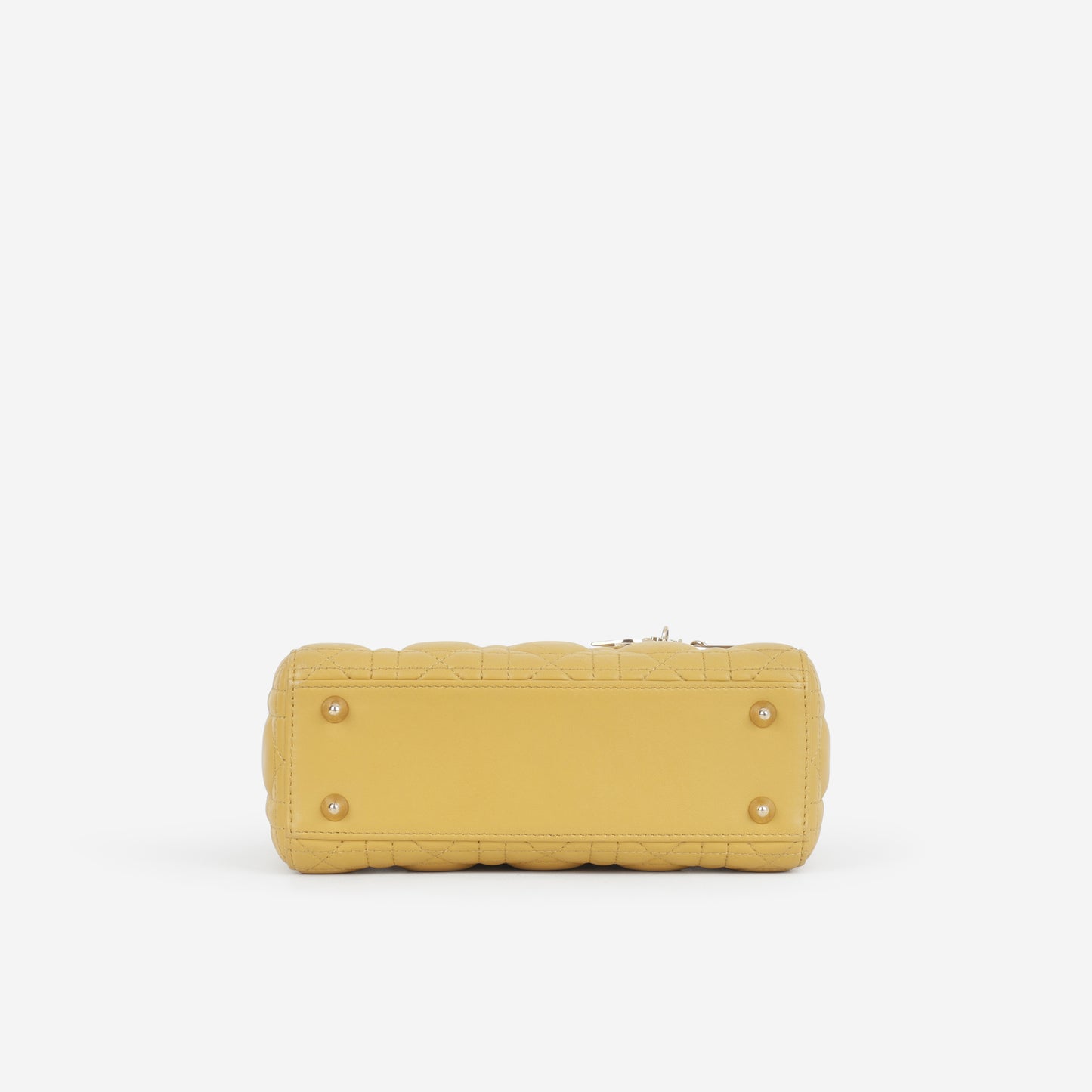 Christian Dior Small ABCDior - Yellow Lambskin | Champagne Gold Hardware