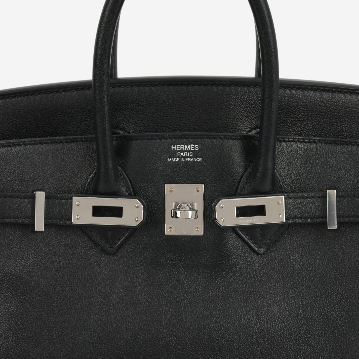 Hermès Birkin 25 - Black Swift | Palladium Hardware