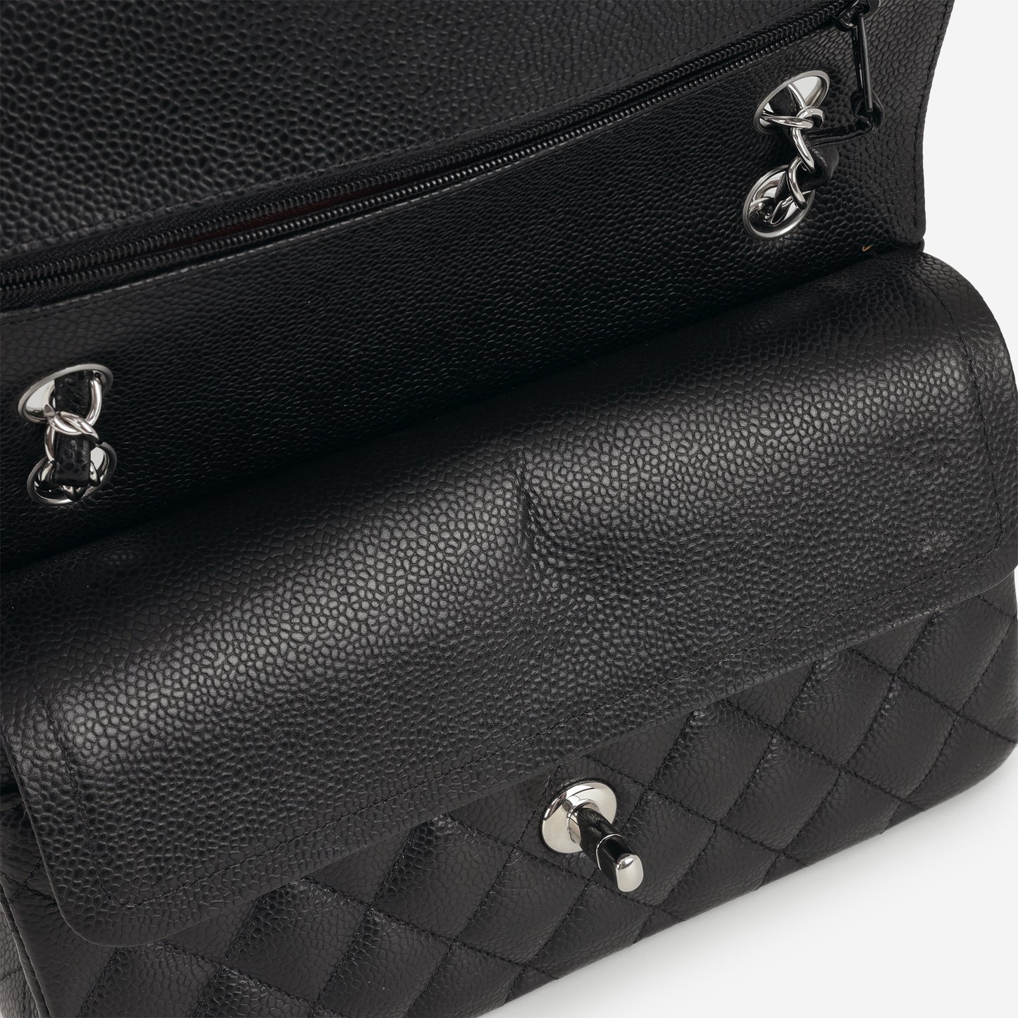 Chanel Small Classic Flap - Black Caviar | Silver Hardware