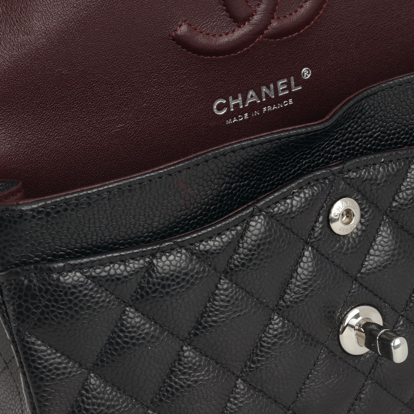 Chanel Small Classic Flap - Black Caviar | Silver Hardware