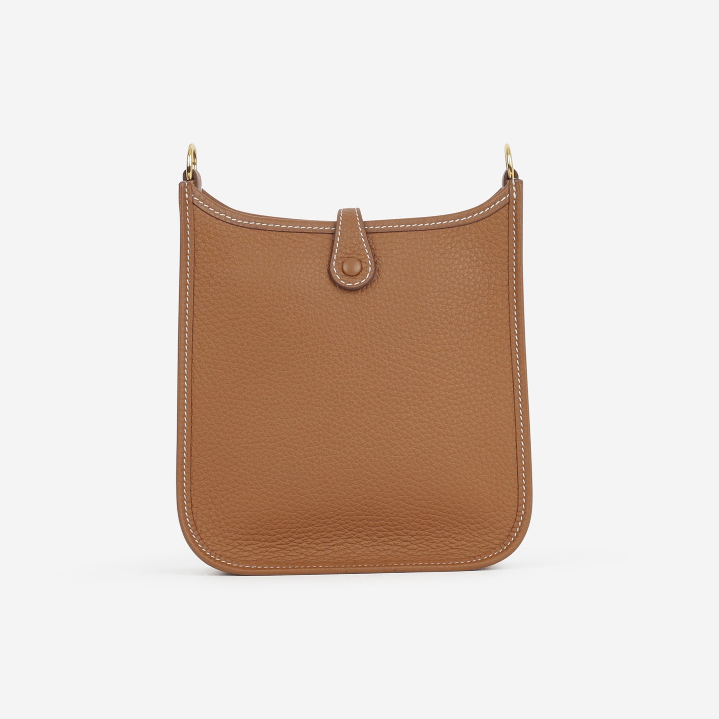 Hermès Mini Evelyne 16  - Gold Clemence | Gold Hardware