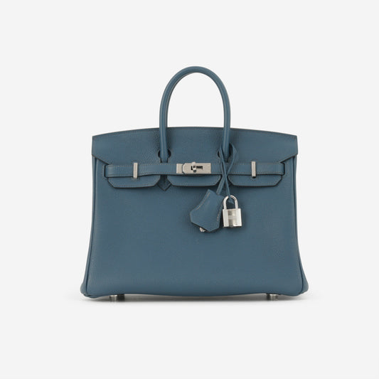 Hermès Birkin 25 - Bleu De Prusse Togo | Palladium Hardware