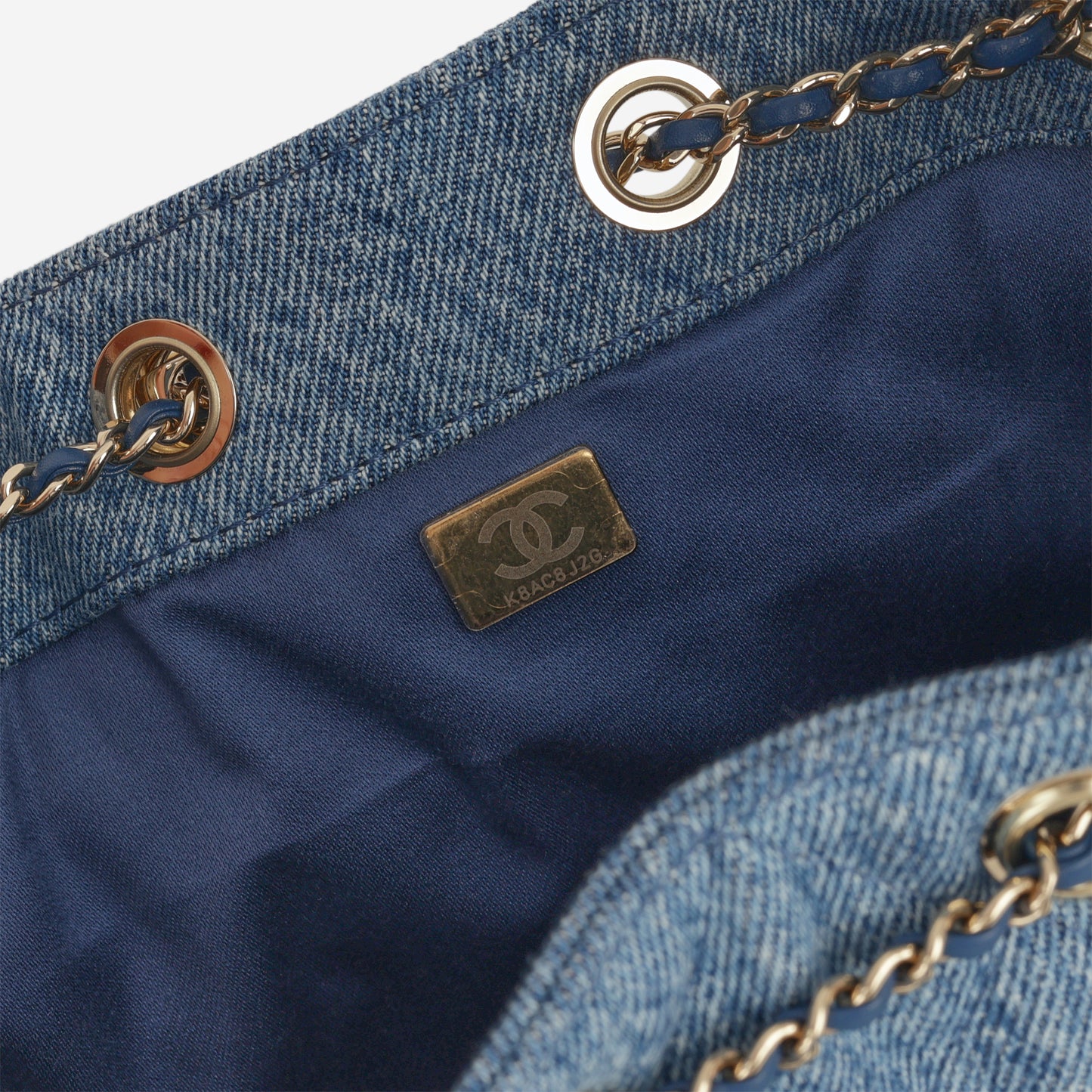 Chanel Small 25 Hobo - Denim Polished | Champagne Gold Hardware