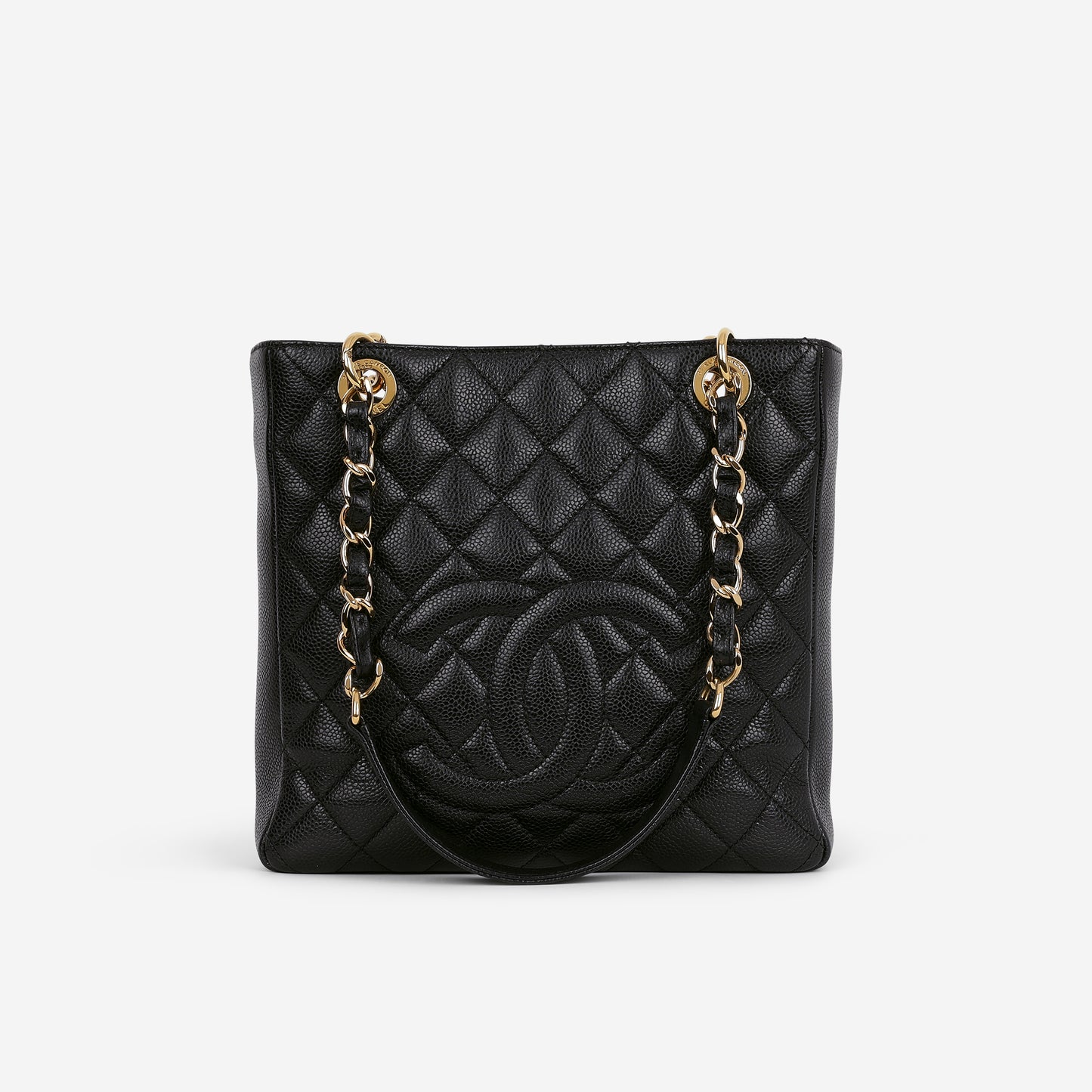 Chanel PST - Black Caviar | Gold Hardware