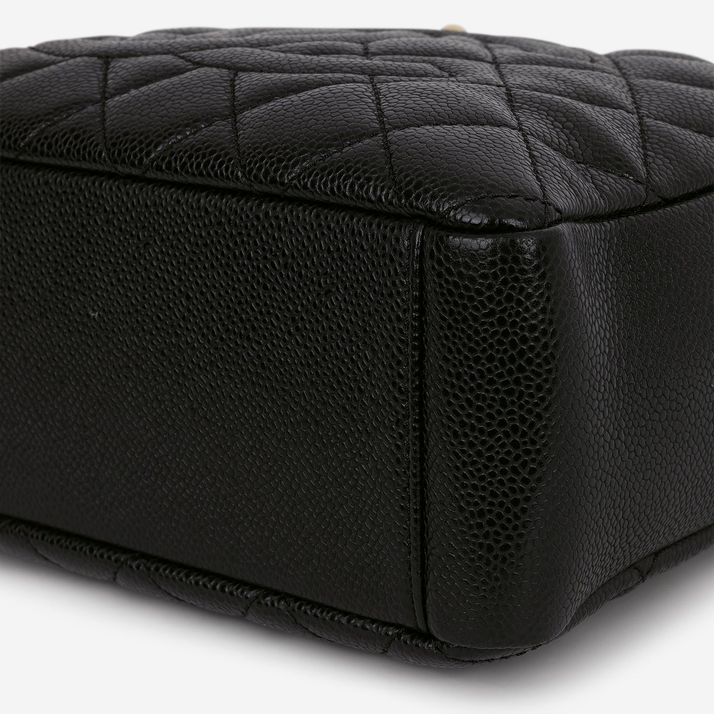 Chanel PST - Black Caviar | Gold Hardware
