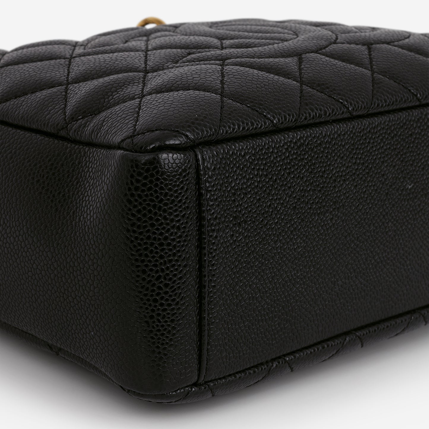 Chanel PST - Black Caviar | Gold Hardware