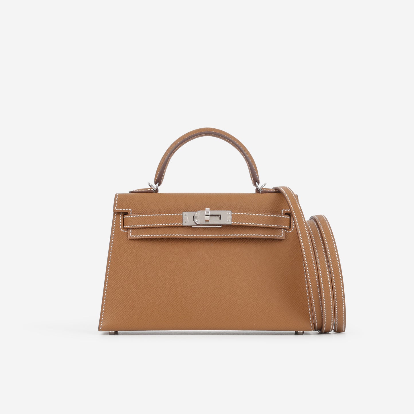Hermès Mini Kelly - Gold Epsom | Palladium Hardware