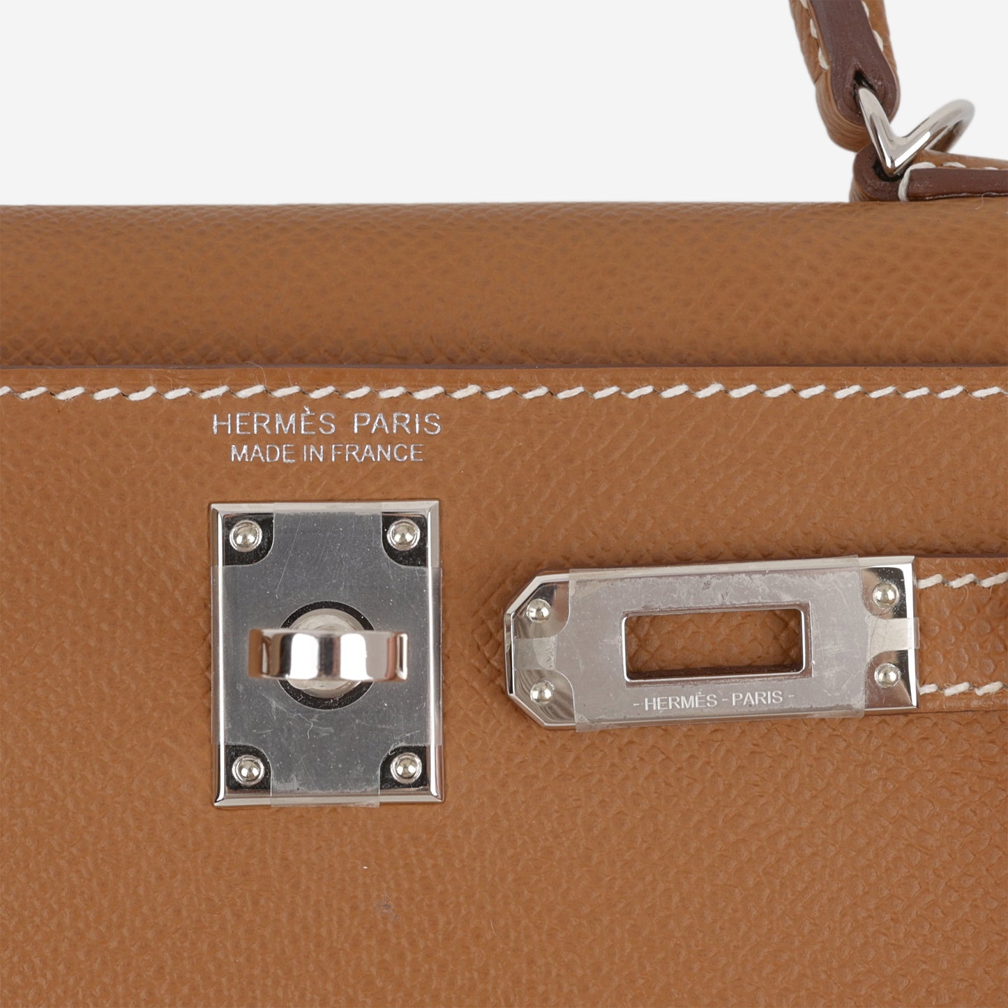 Hermès Mini Kelly - Gold Epsom | Palladium Hardware