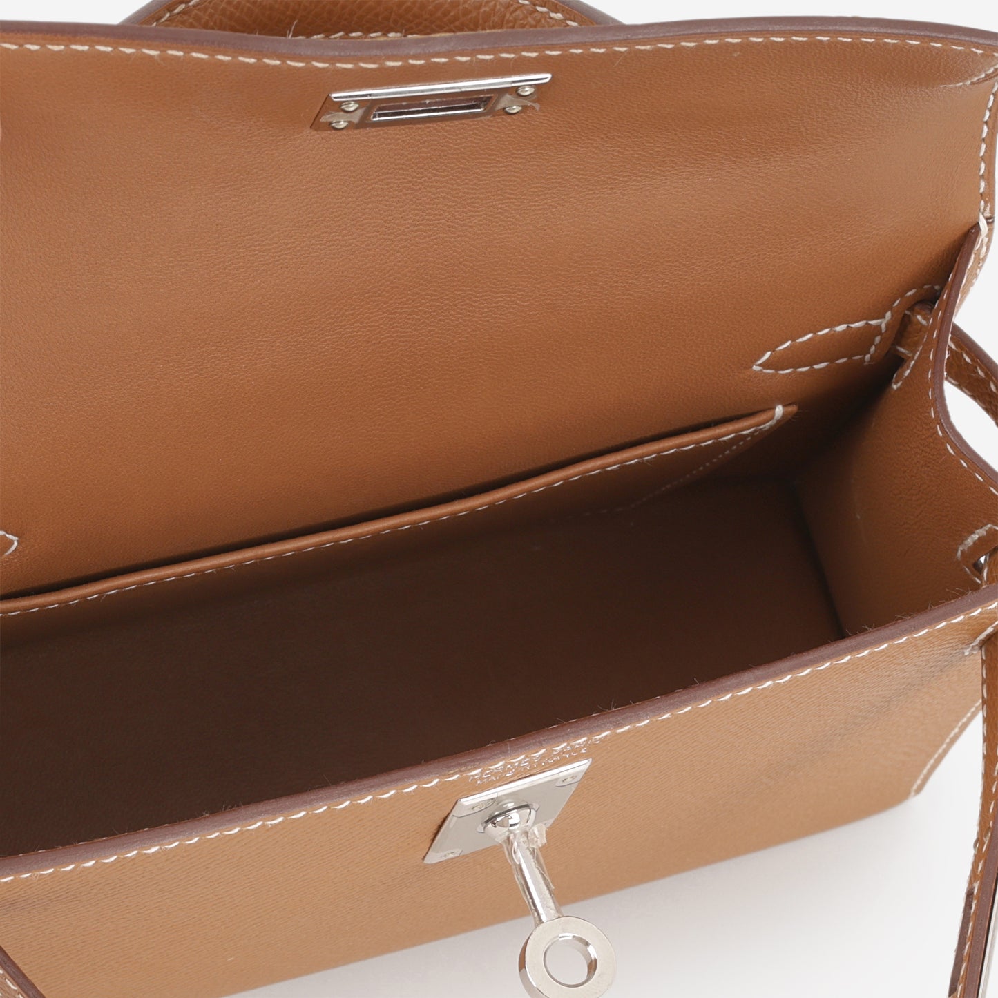 Hermès Mini Kelly - Gold Epsom | Palladium Hardware