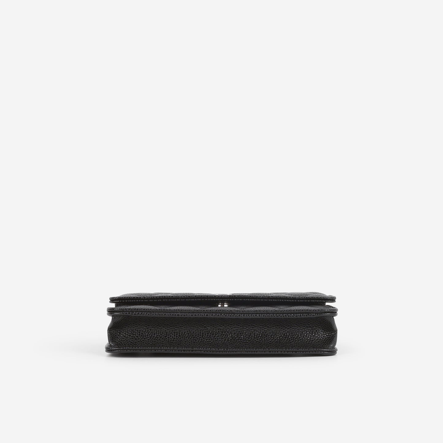 Chanel Classic Wallet on Chain - Black Caviar | Silver Hardware