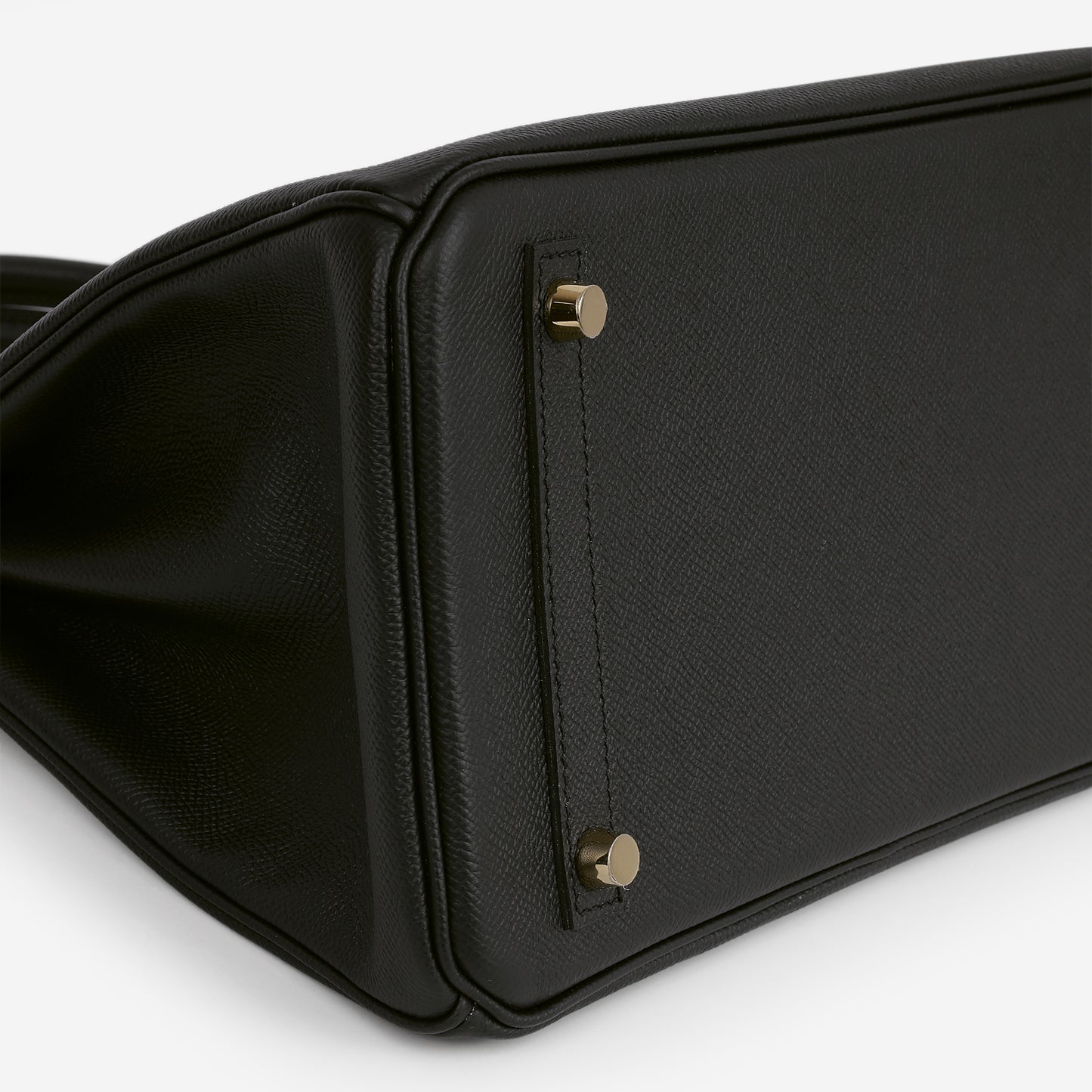 Hermès Birkin 30 - Black Epsom Retourne | Gold Hardware